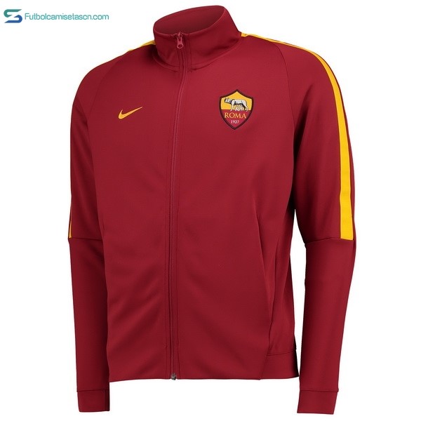 Chaqueta AS Roma 2017/18 Rojo